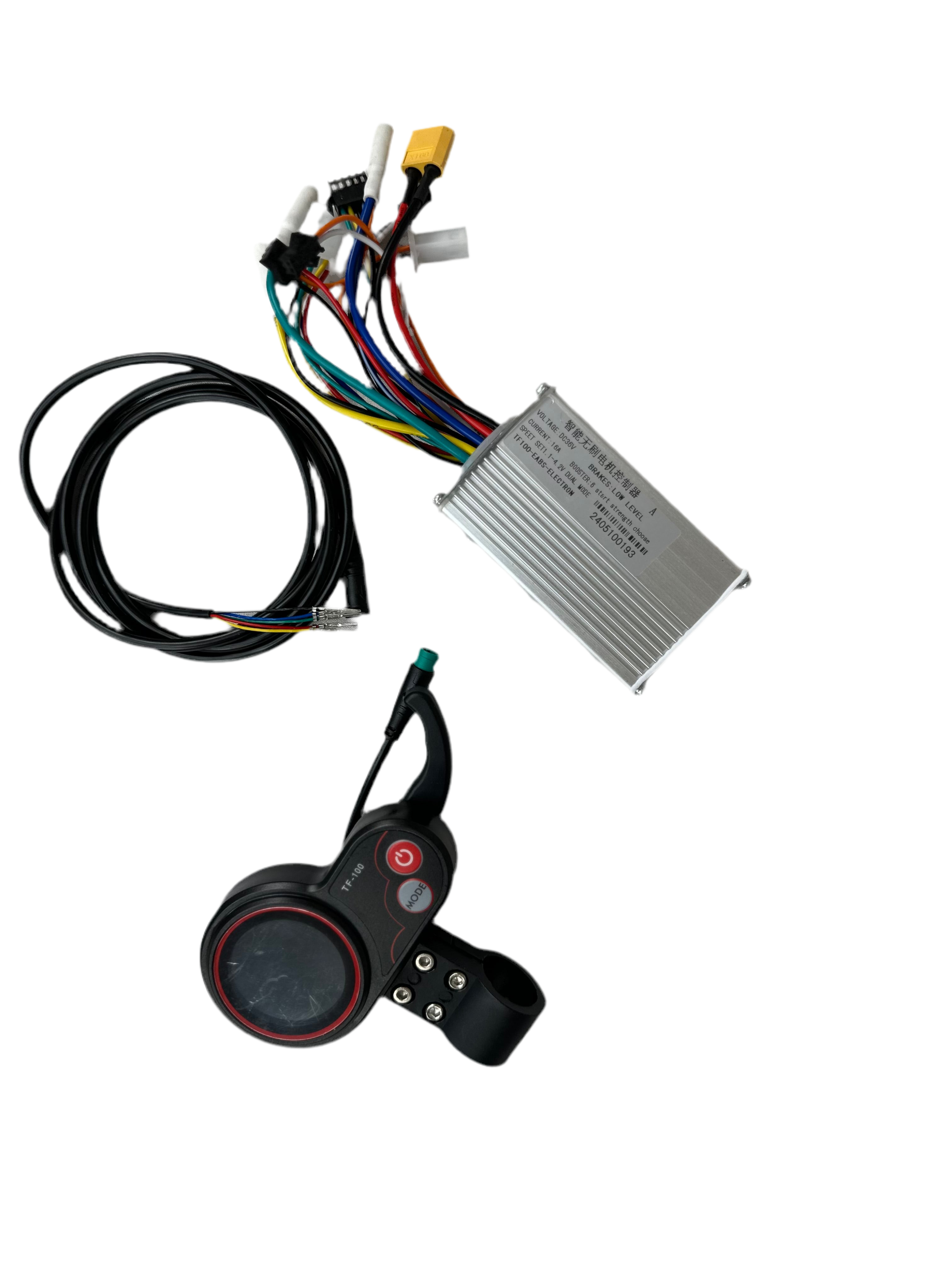 Kit Contrôleur display 5 broches TF-100 et câble 36V 16Ah