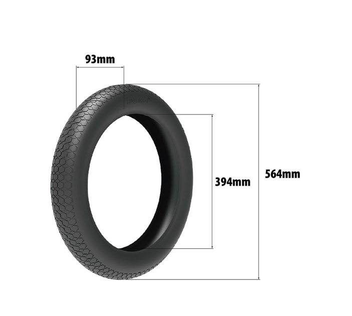 Mousse anticrevaison fatbike 20 x 4