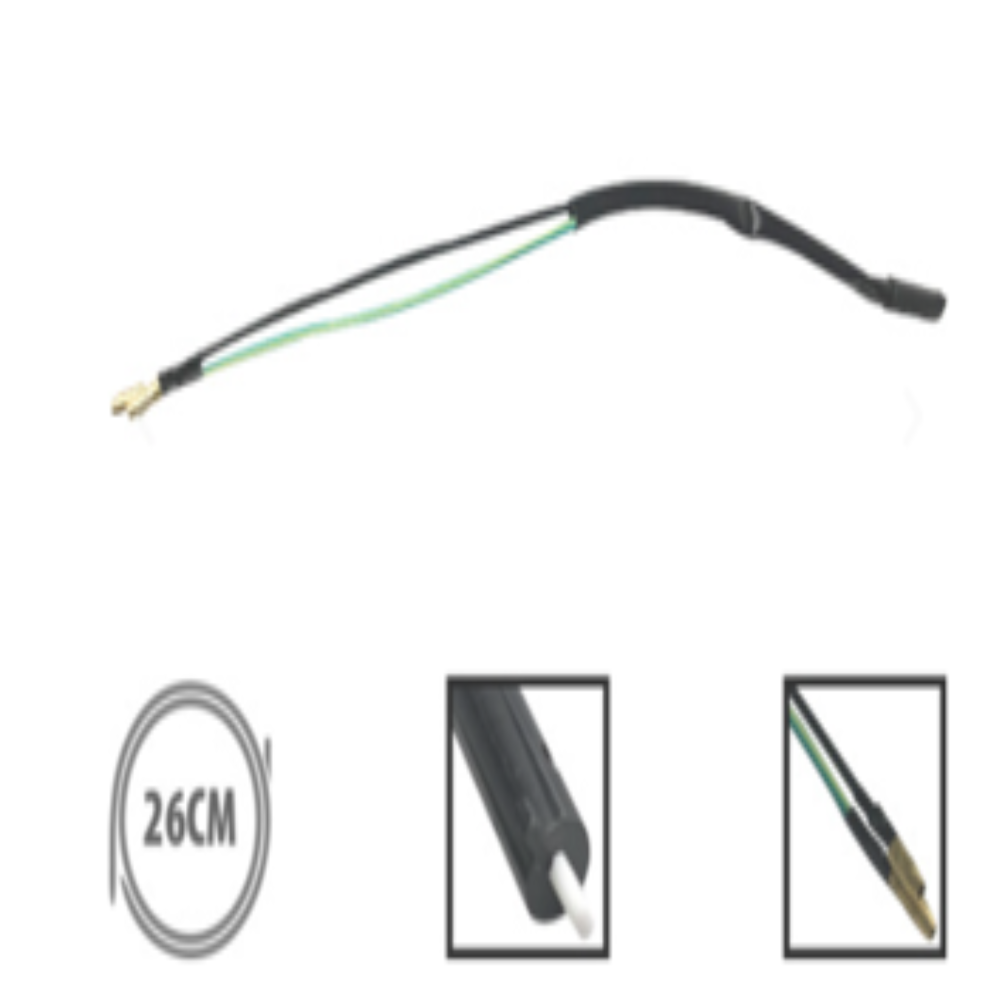 Interrupteur de frein à 2 câbles 26 cm